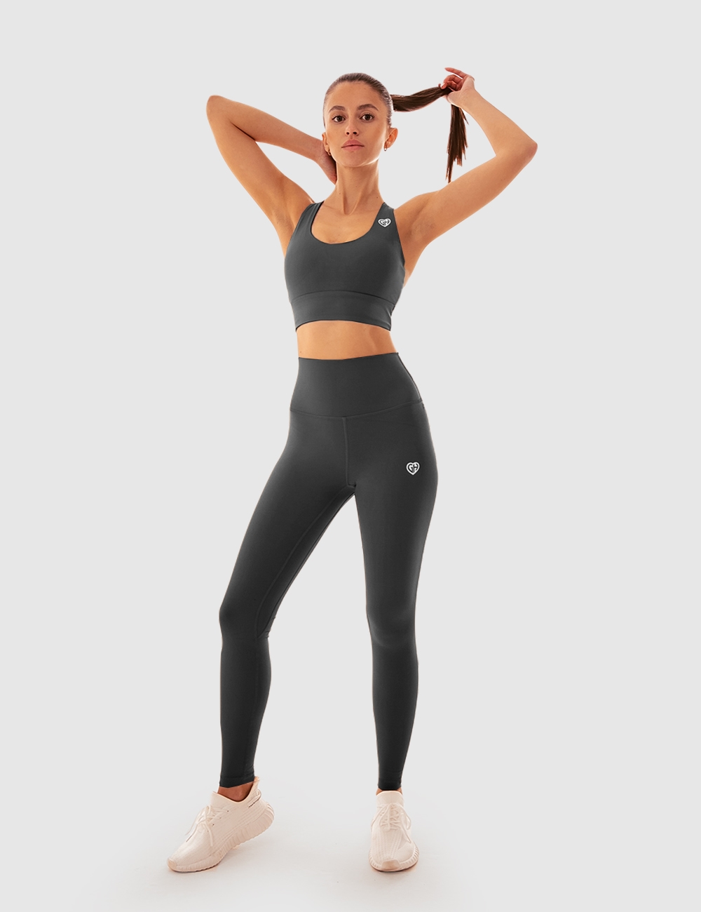 Legginsy Sportowe Classic Style Black - Gymhero