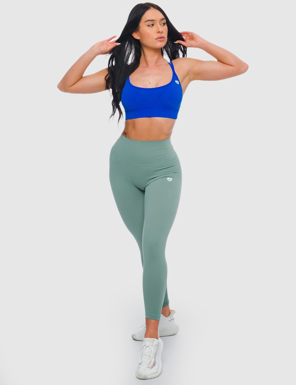 Stanik Sportowy Summer Vibe Cobalt - Gymhero