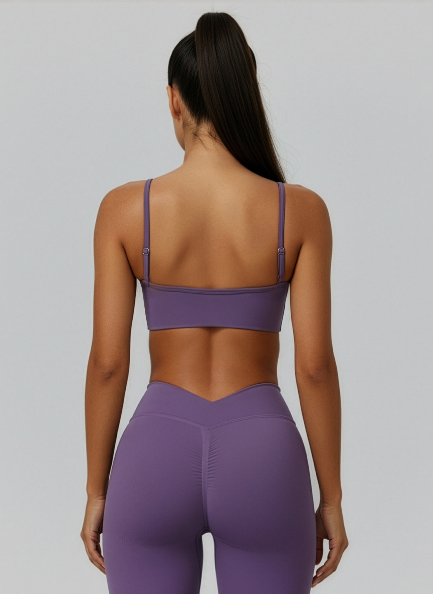 Stanik Sportowy Flex Flow Heather - Gymhero