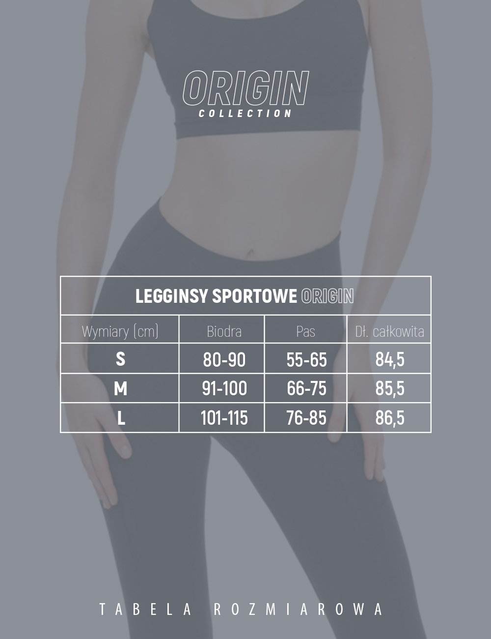 Legginsy sportowe SlimFit czarne - Gymhero
