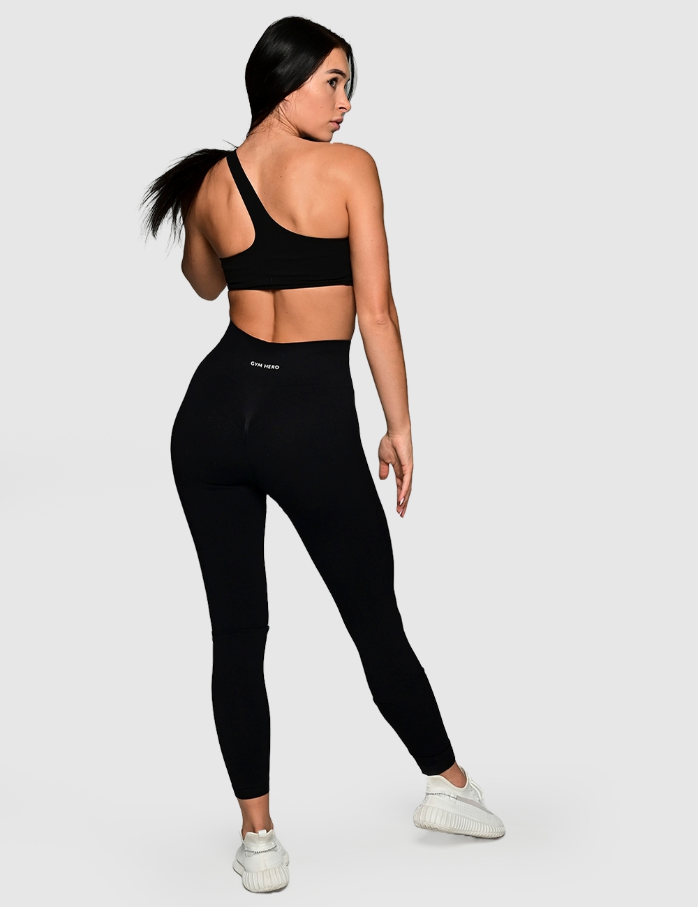 Stanik Sportowy Seductive Fit Czarny  - Gymhero