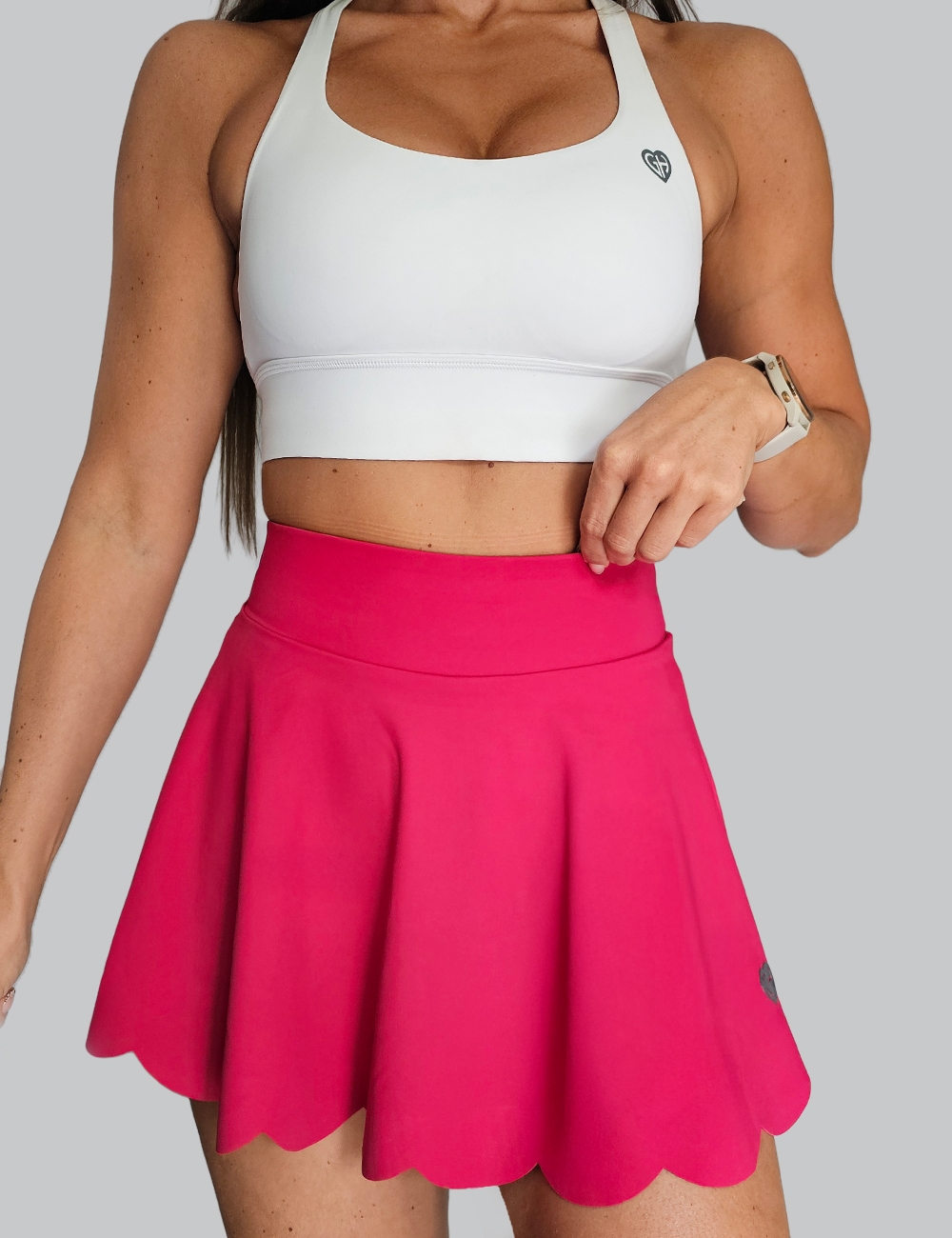 Spódniczka Tennis Pro Malinowa - Gymhero