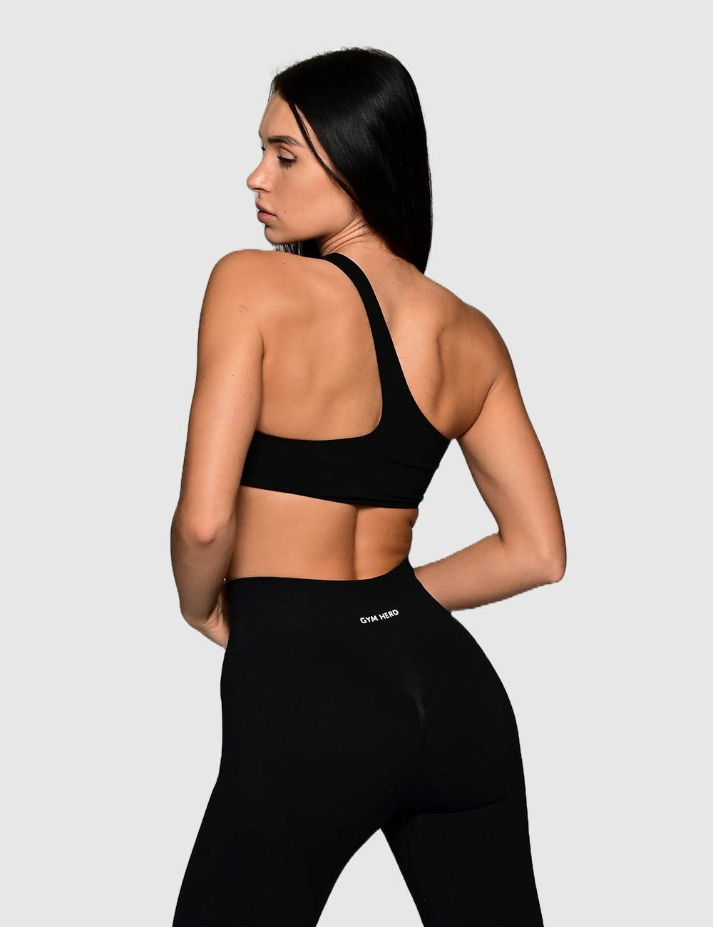 Stanik Sportowy Seductive Fit Czarny  - Gymhero