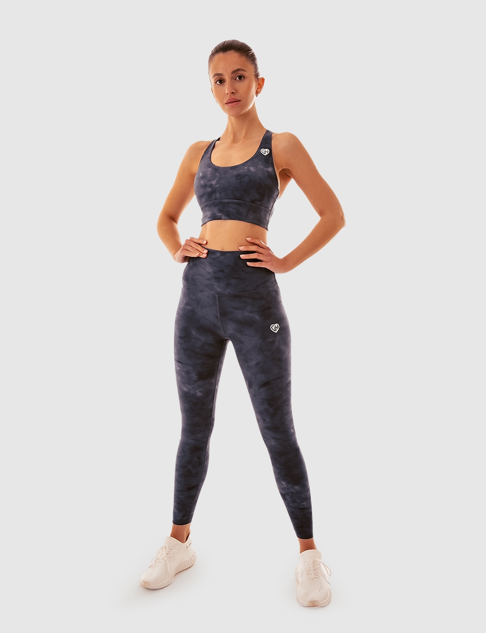 Stanik Sportowy Gym Storm Granatowy - Gymhero
