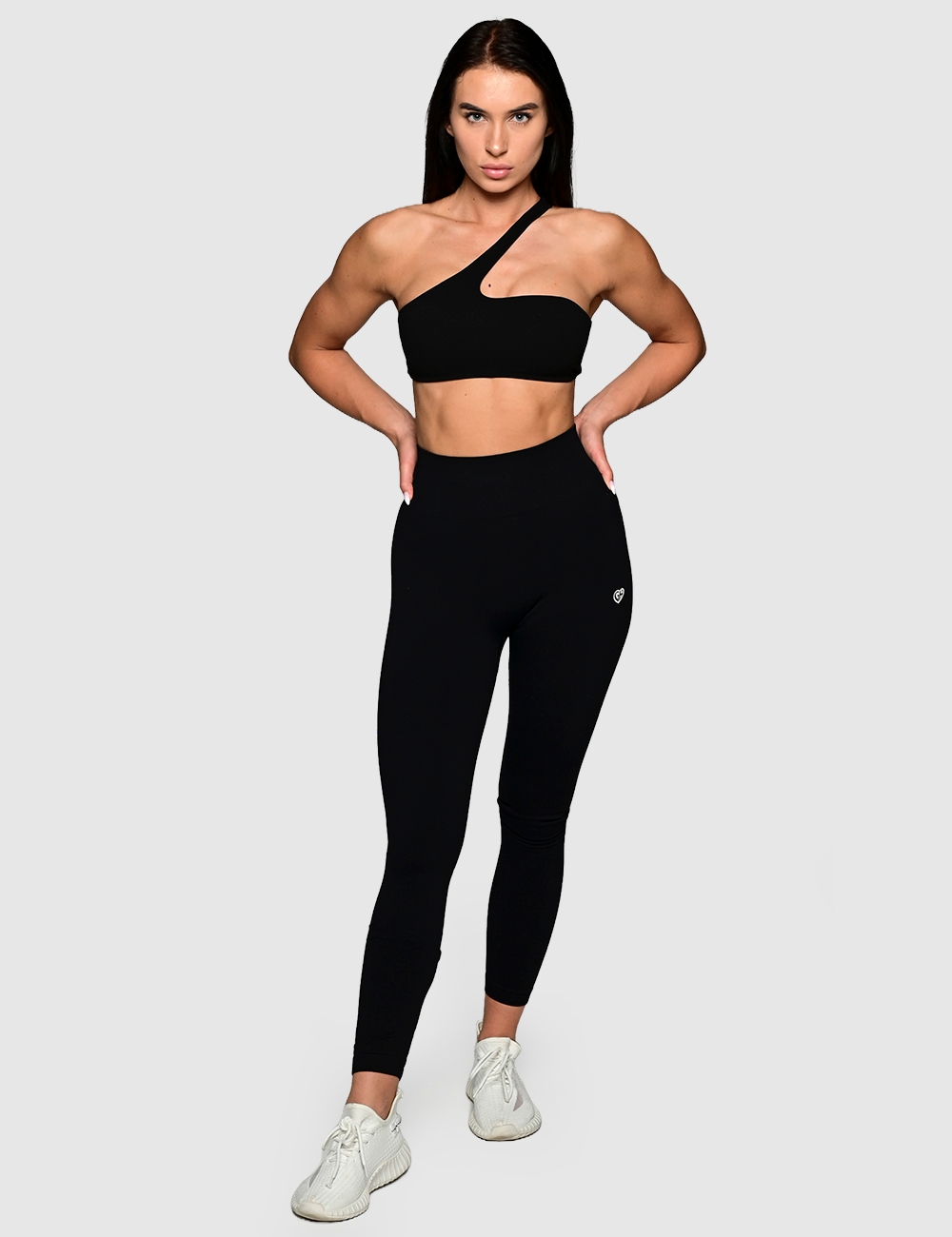 Legginsy sportowe Freedom Czarne - Gymhero