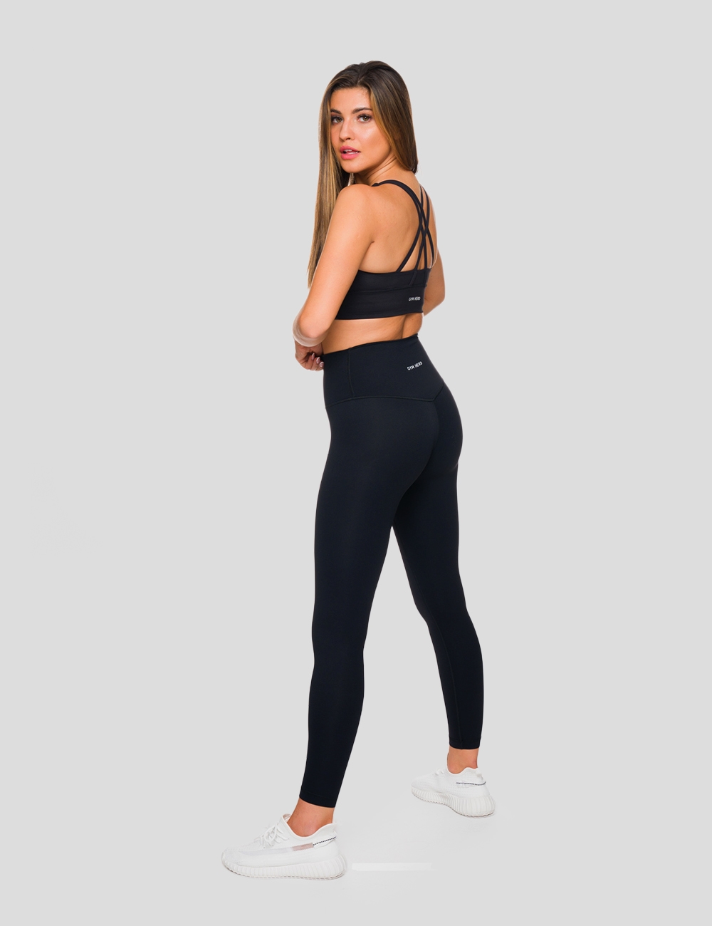 Stanik Sportowy Czarny - Gymhero
