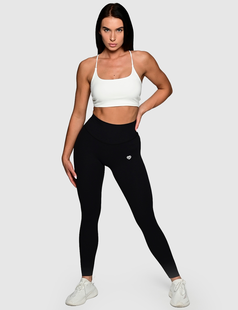 Legginsy sportowe Freedom Czarne - Gymhero
