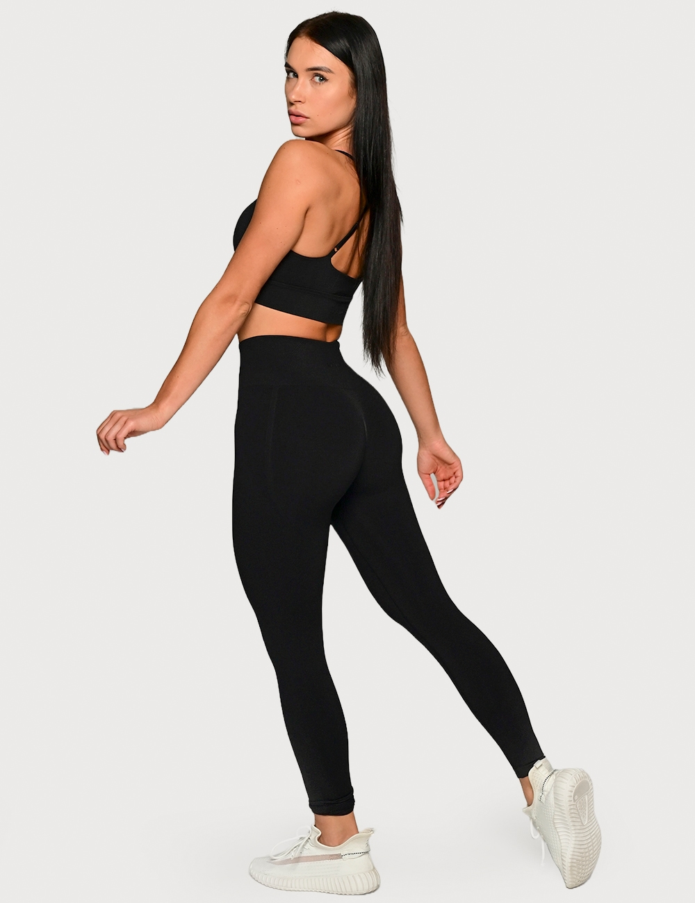 Stanik Sportowy Allure Fit Czarny - Gymhero