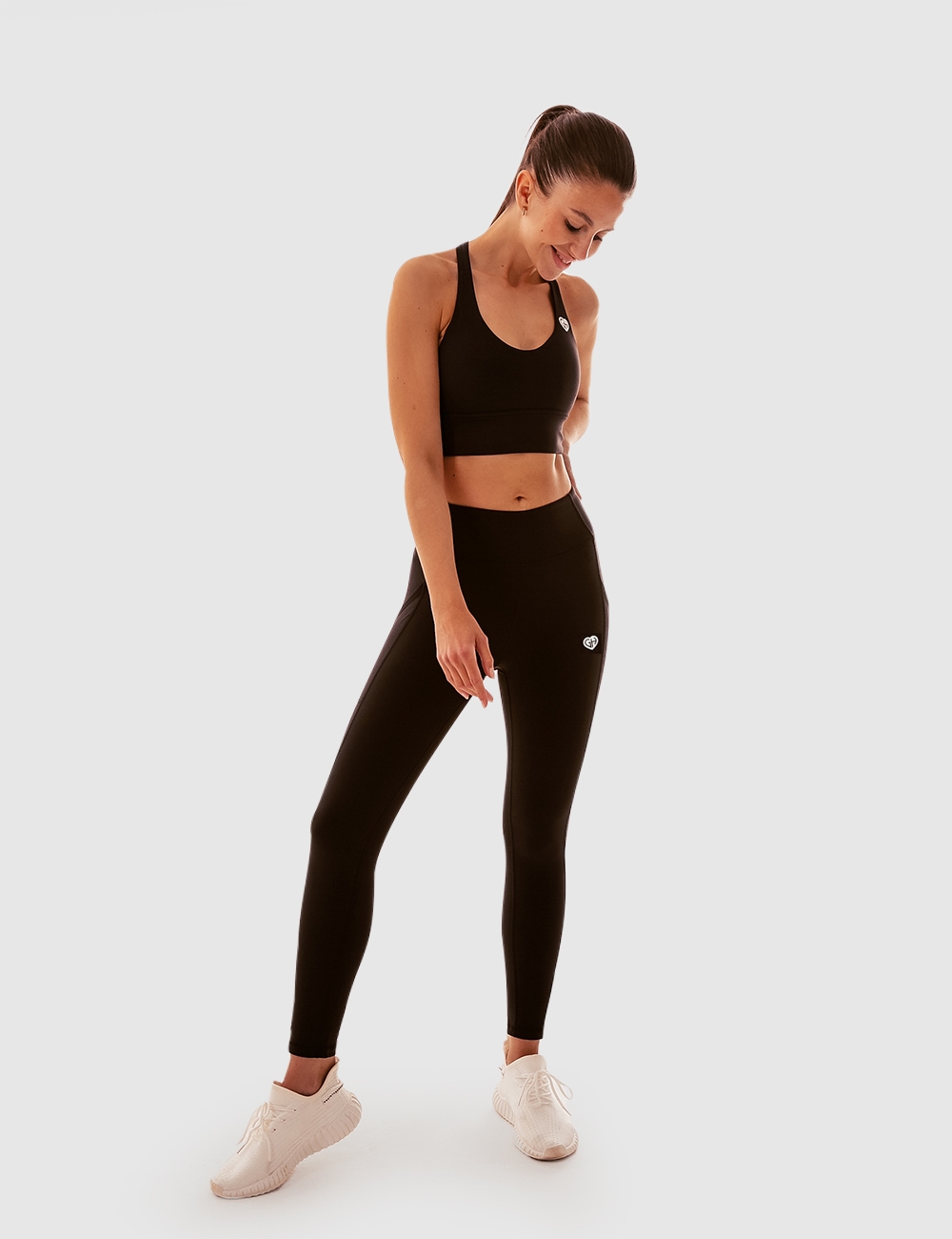Legginsy Pocket z kieszonkami Czarne - Gymhero