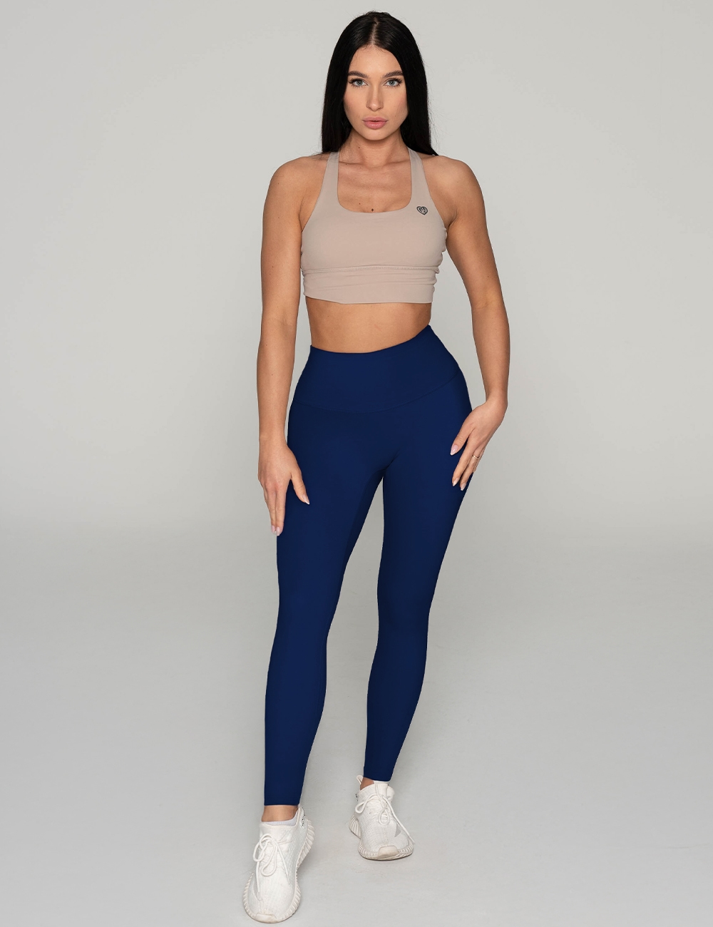 Legginsy Sportowe Freedom Granatowe - Gymhero