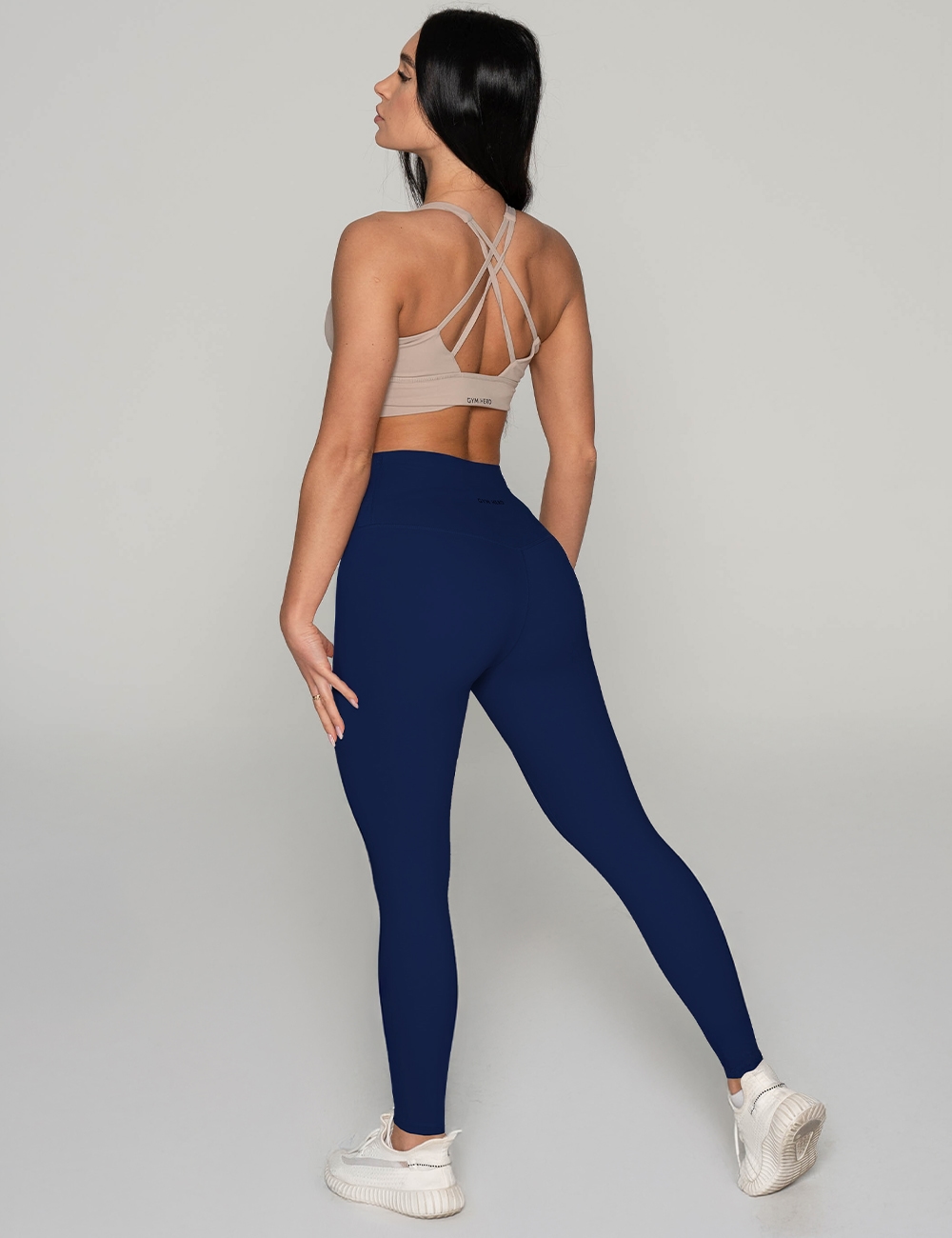 Legginsy Sportowe Freedom Granatowe - Gymhero