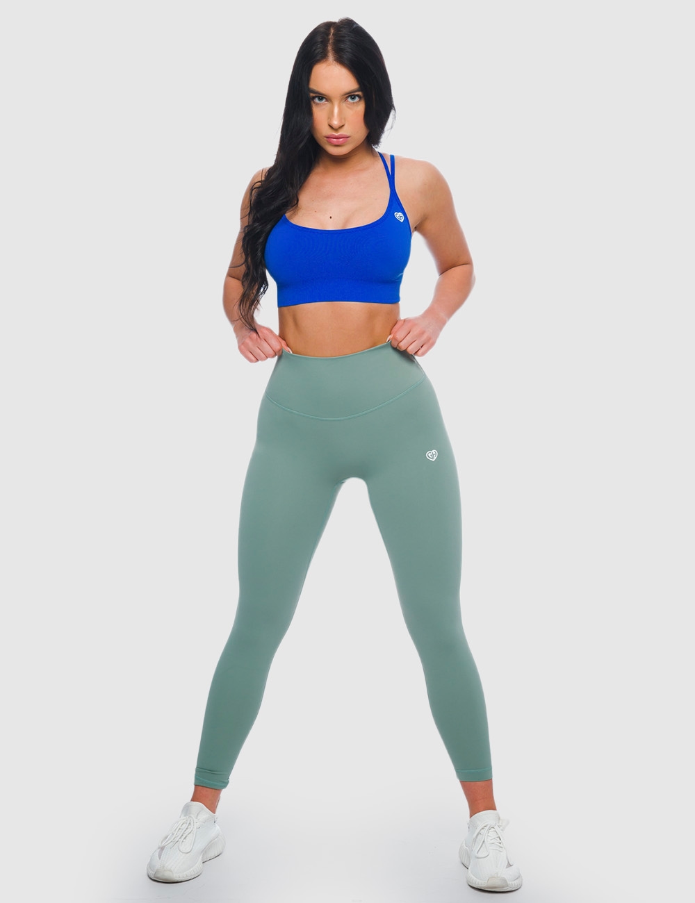 Stanik Sportowy Summer Vibe Cobalt - Gymhero