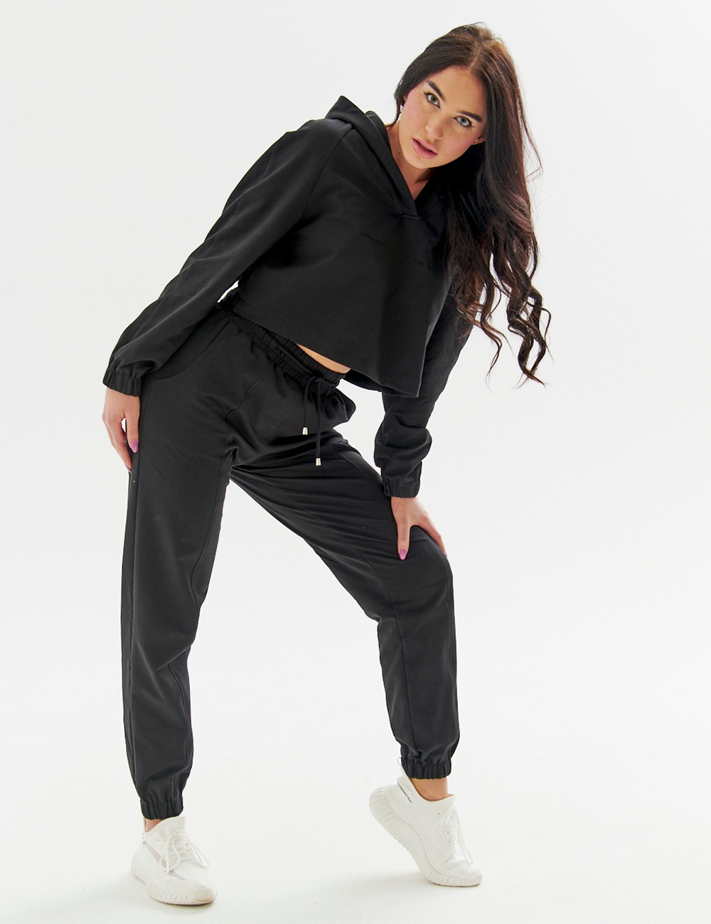 Spodnie Dresowe Sweetheart Czarne - Gymhero