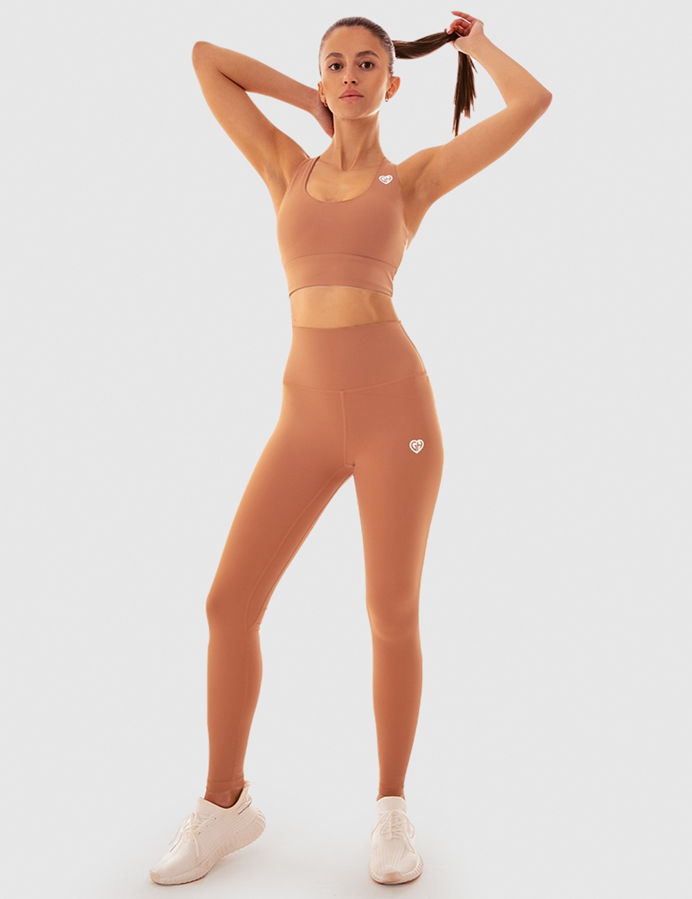 Legginsy Sportowe Classic Style Nude - Gymhero