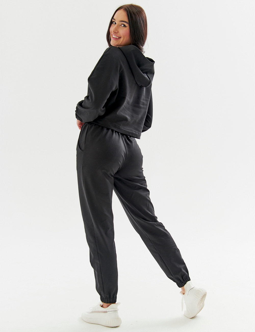 Bluza Dresowa Sweetheart Czarna - Gymhero