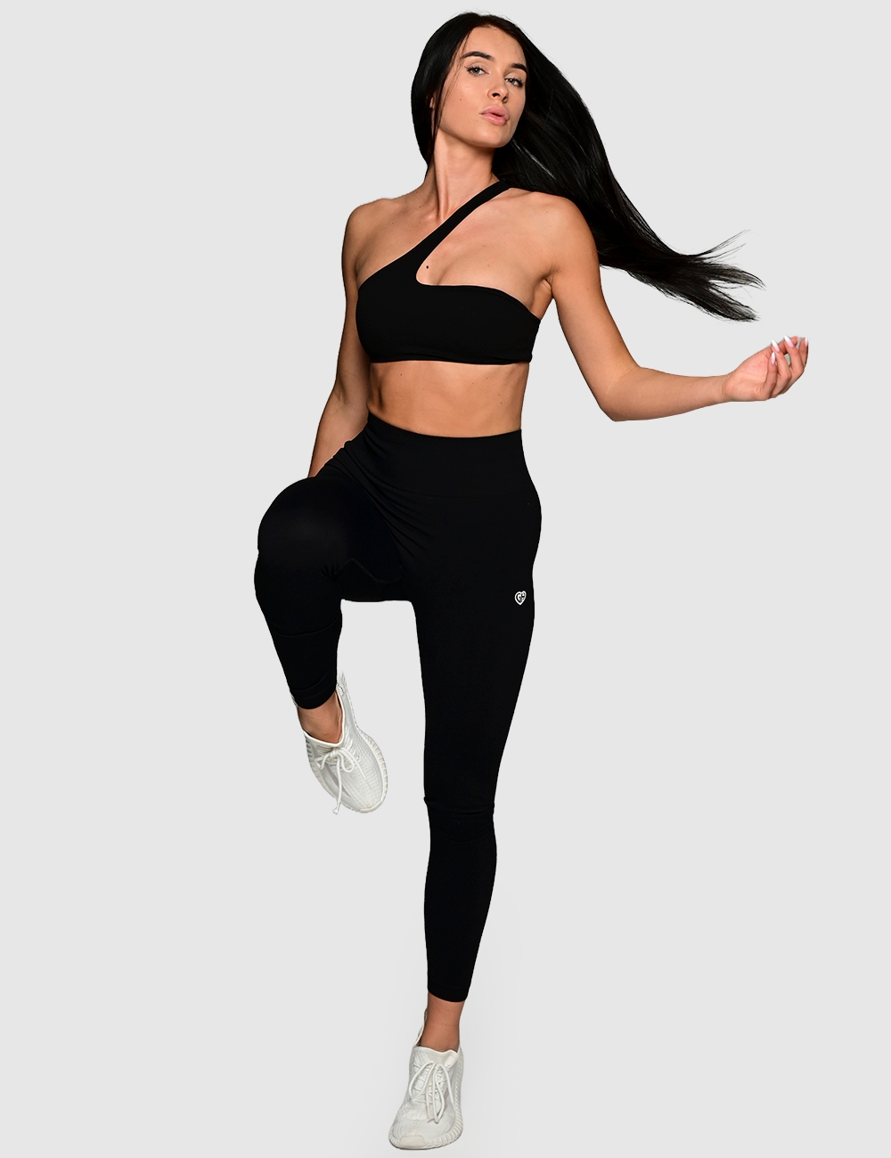 Legginsy sportowe Freedom Czarne - Gymhero