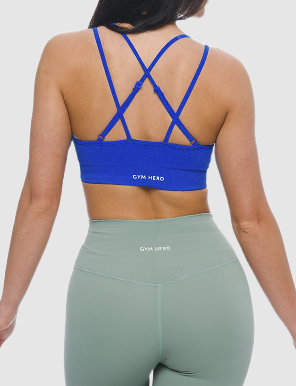 Stanik Sportowy Summer Vibe Cobalt - Gymhero