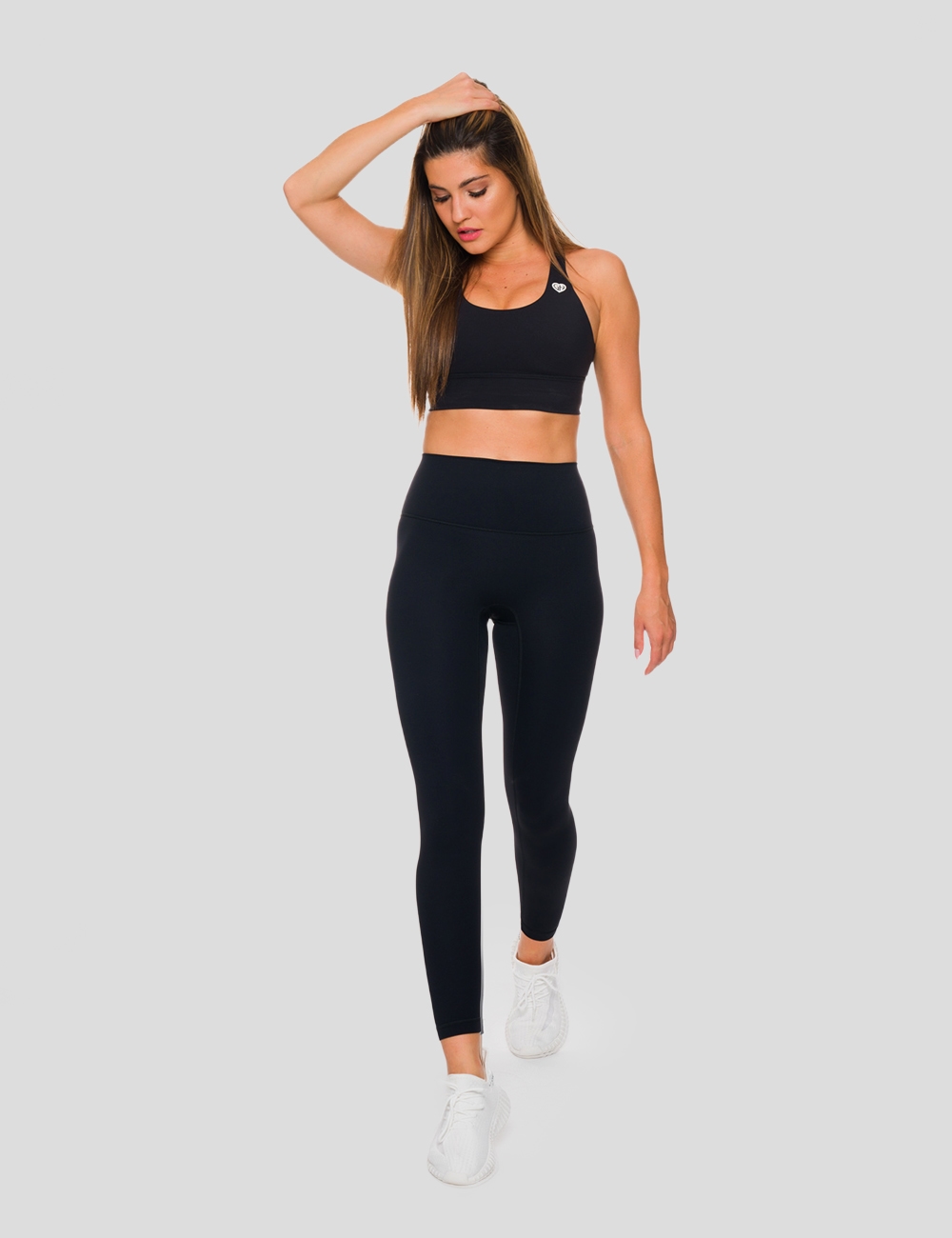 Stanik Sportowy Czarny - Gymhero