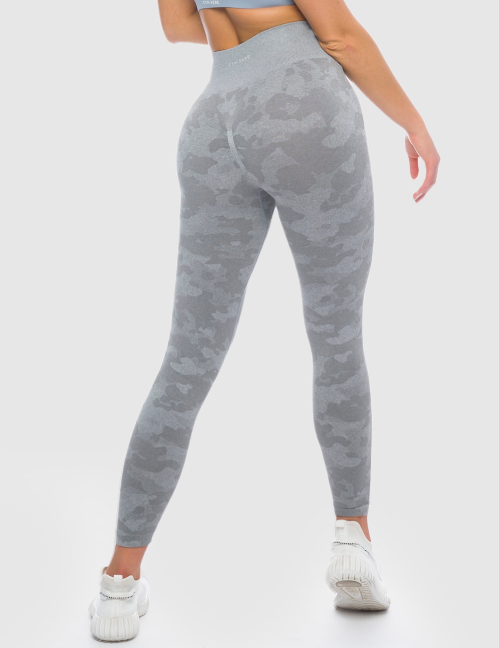 Legginsy Sportowe Gym Force Szare - Gymhero