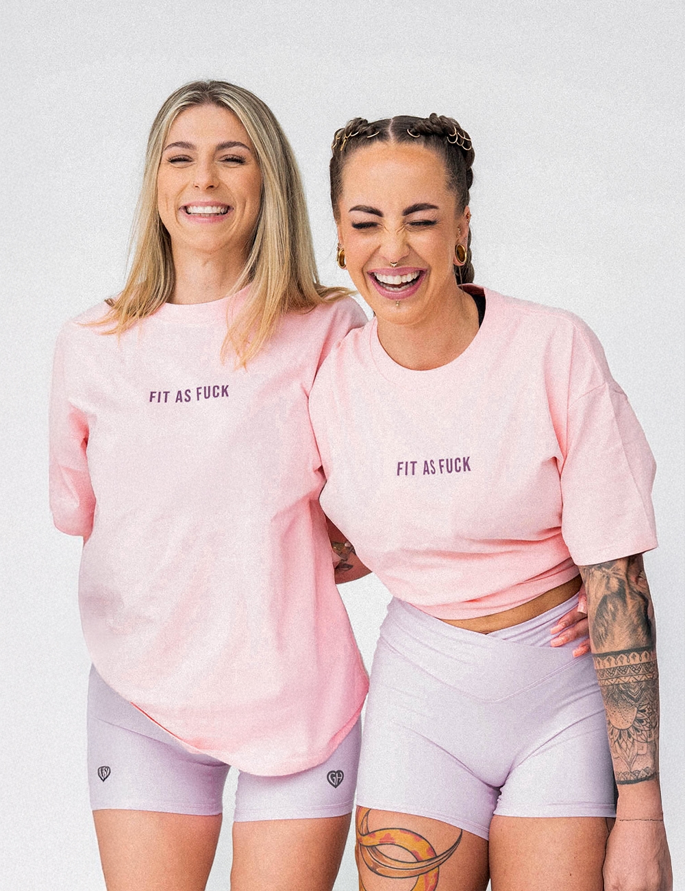 T-Shirt T-Shirt Gym Hero „FIT AS F*CK” - Gymhero