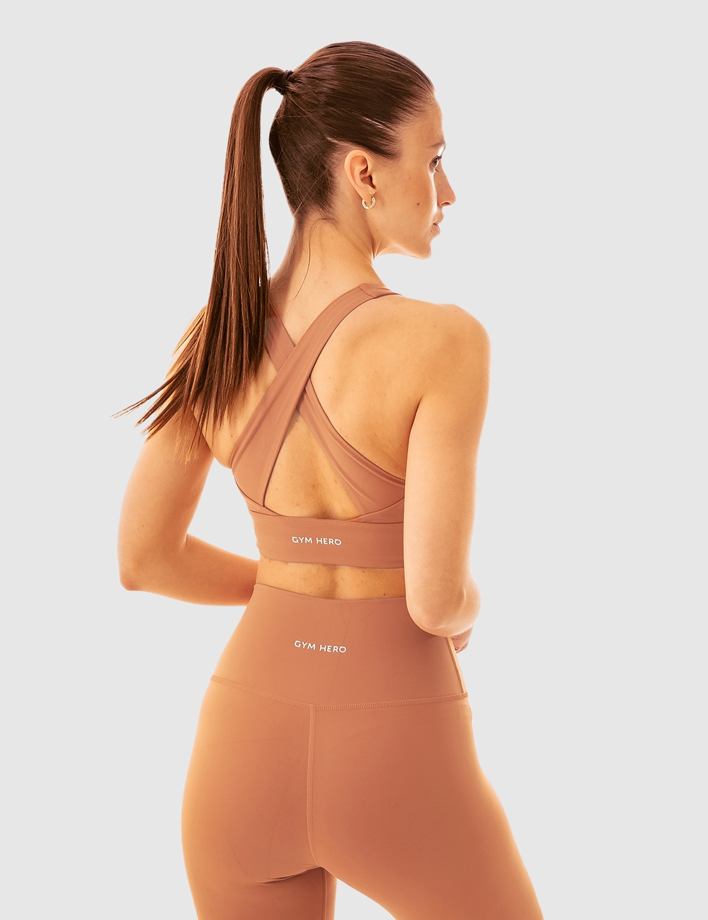 Legginsy Sportowe Classic Style Nude - Gymhero