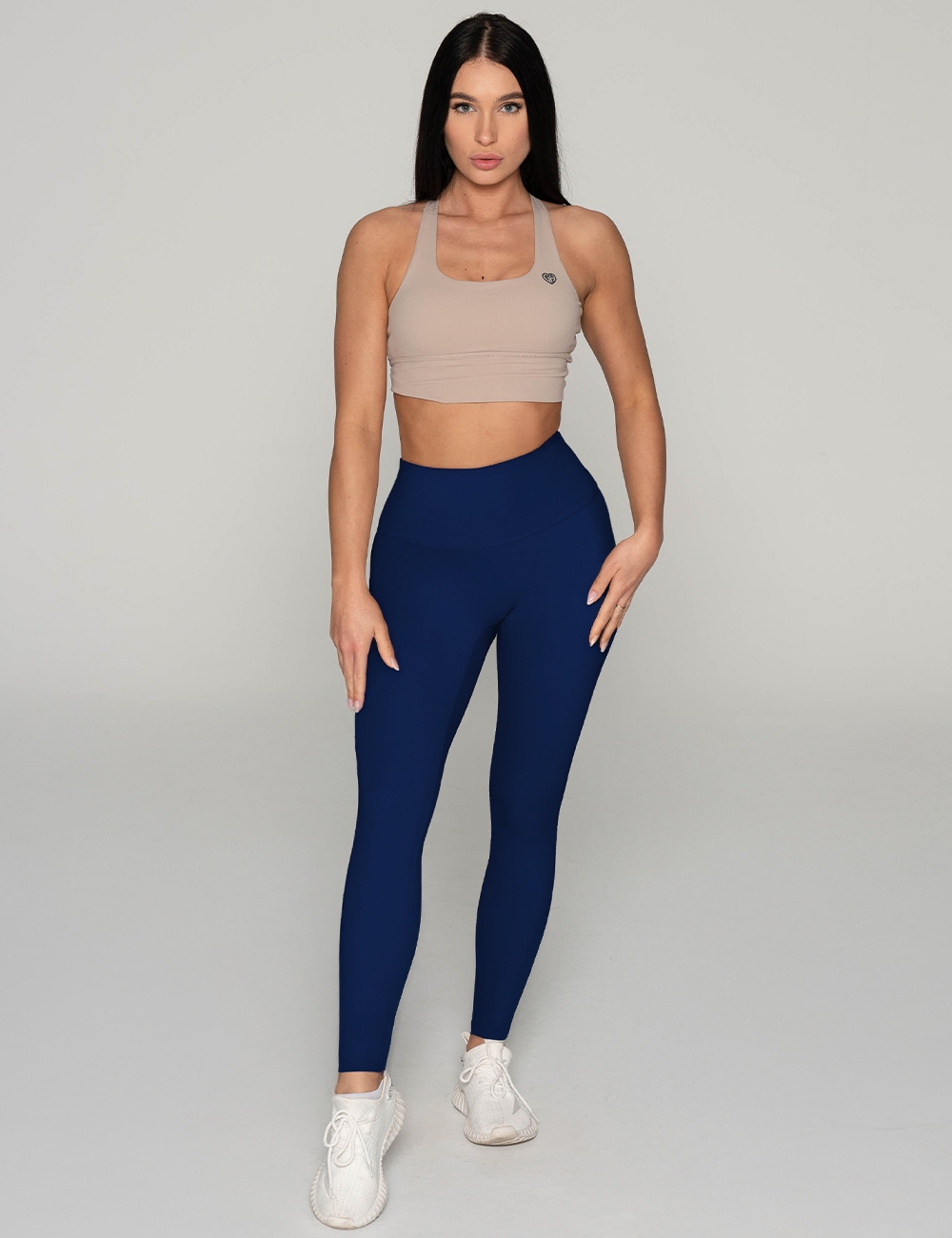 Legginsy Sportowe Freedom Granatowe - Gymhero