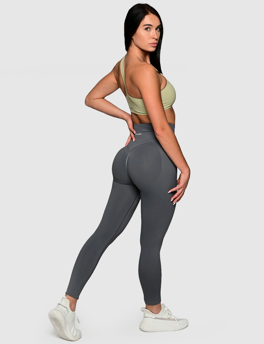 Stanik Sportowy Seductive Fit Oliwkowy - Gymhero