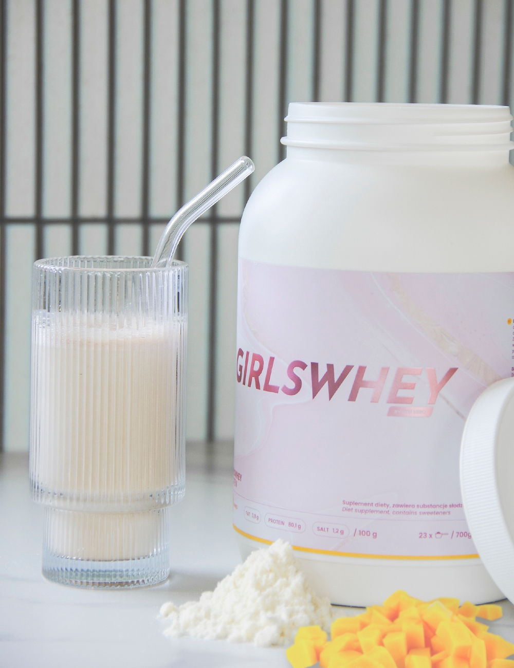 Odżywka białkowa GIRLS WHEY Mango - Gymhero