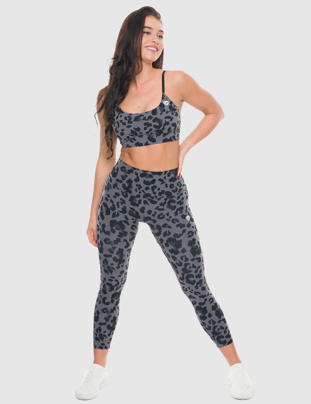 Stanik Sportowy Wild Comfy Leopard - Gymhero