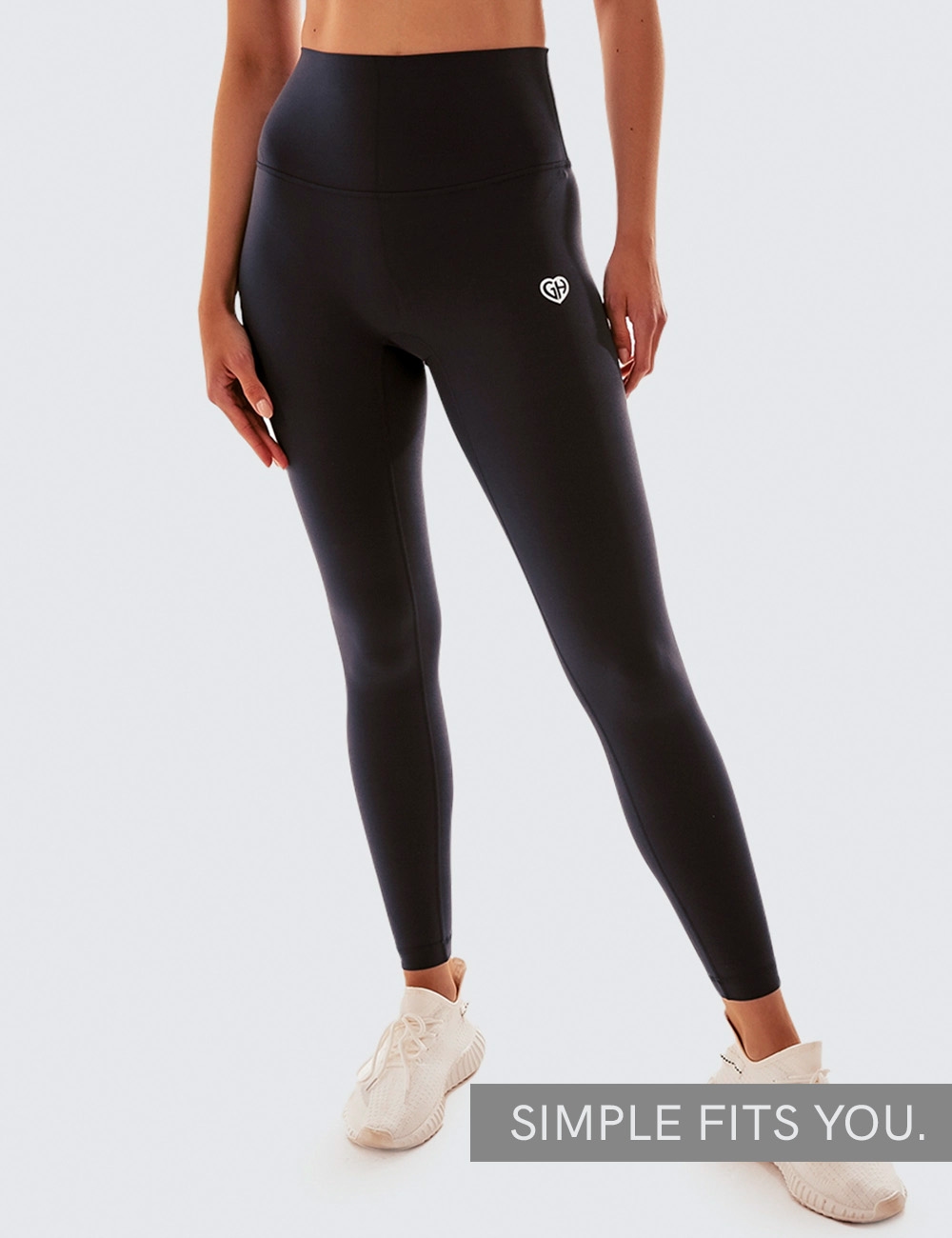 Legginsy Sportowe z kieszonką Granatowe - Gymhero