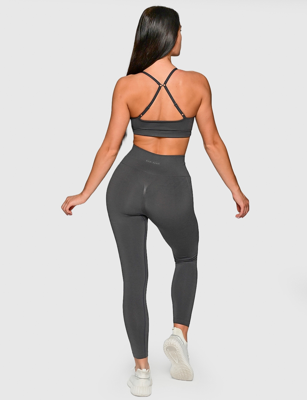 Stanik Sportowy Allure Fit Szary - Gymhero
