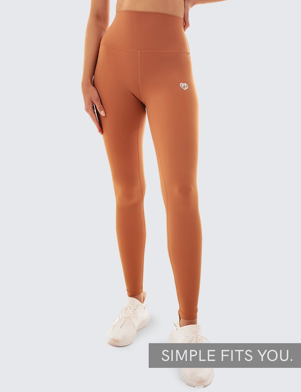 Legginsy Sportowe Classic Style Nude - Gymhero