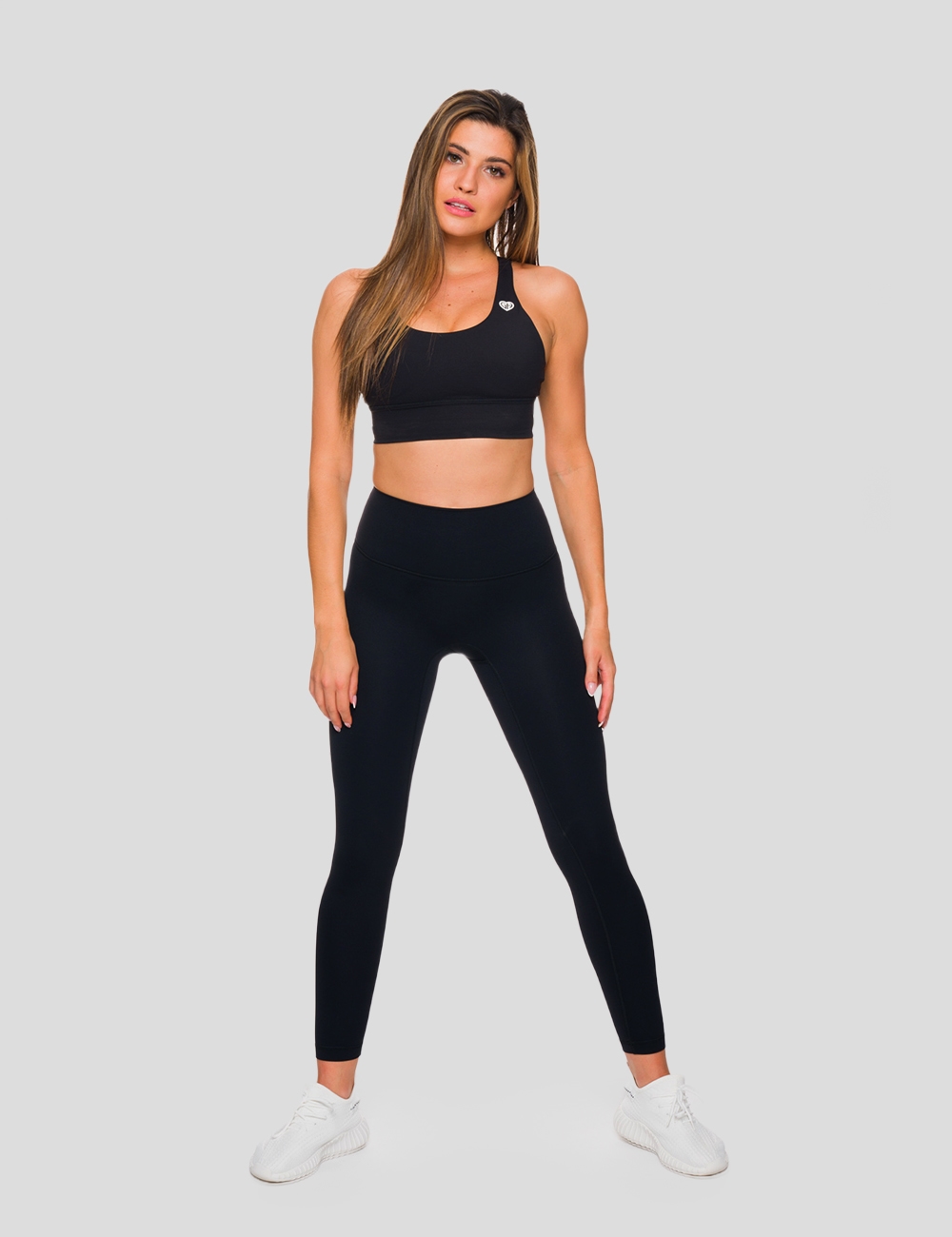 Stanik Sportowy Czarny - Gymhero
