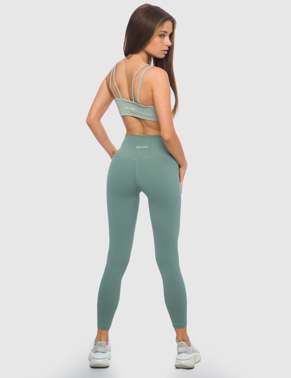 Stanik Sportowy Gym Delight Pistacjowy - Gymhero