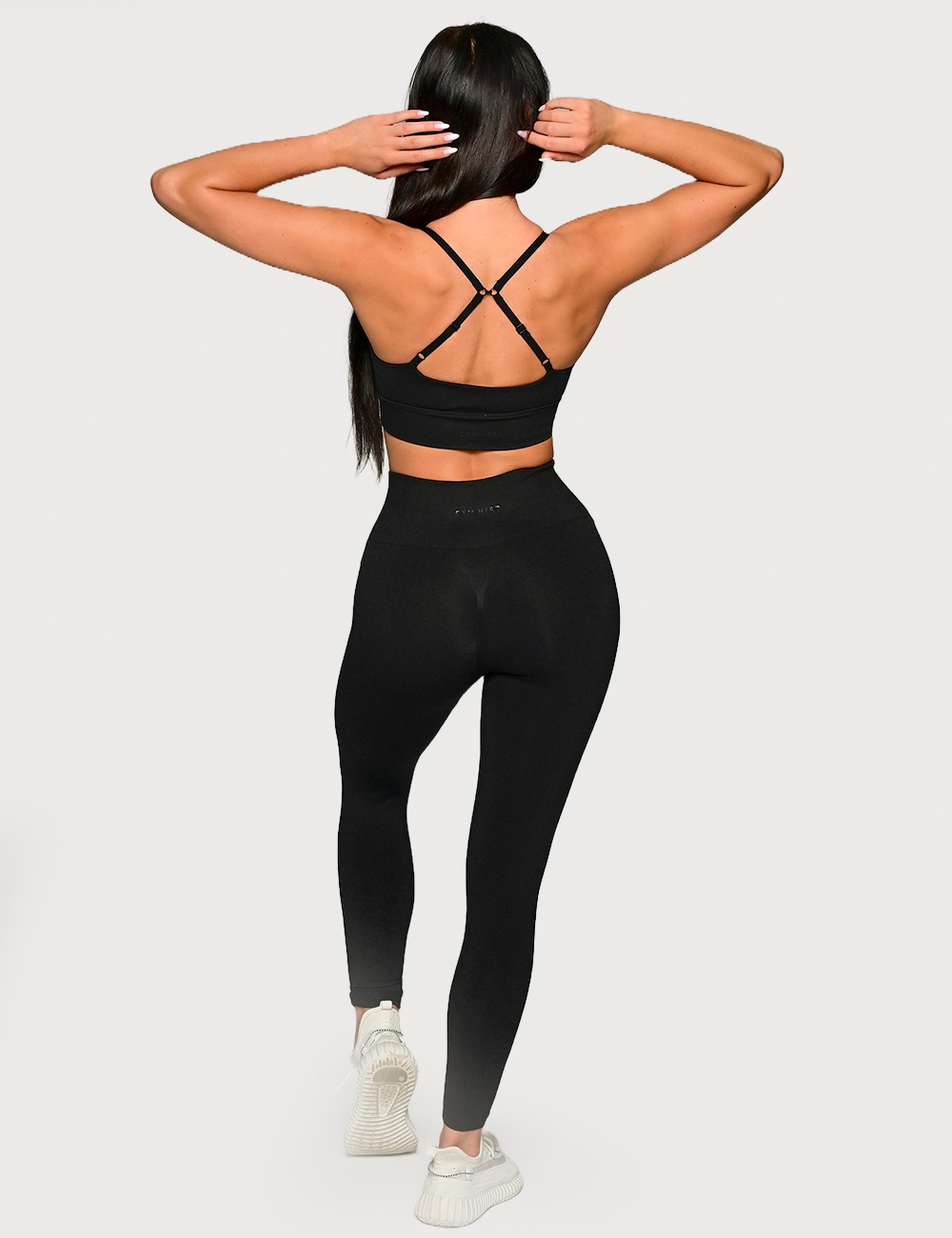 Stanik Sportowy Allure Fit Czarny - Gymhero