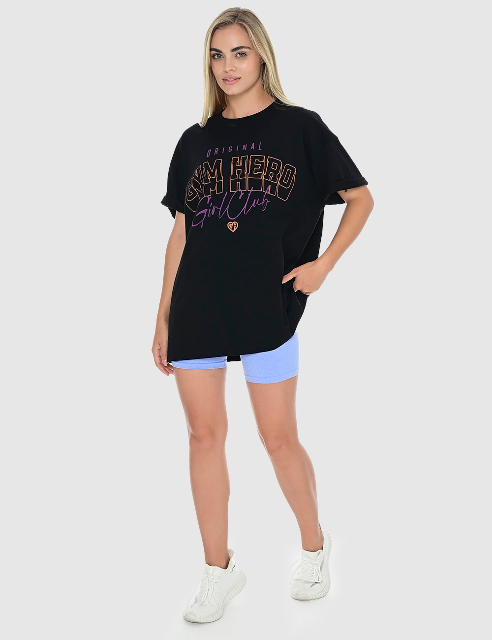 T-Shirt Gym Hero SUMMER 2023 Czarny - Gymhero