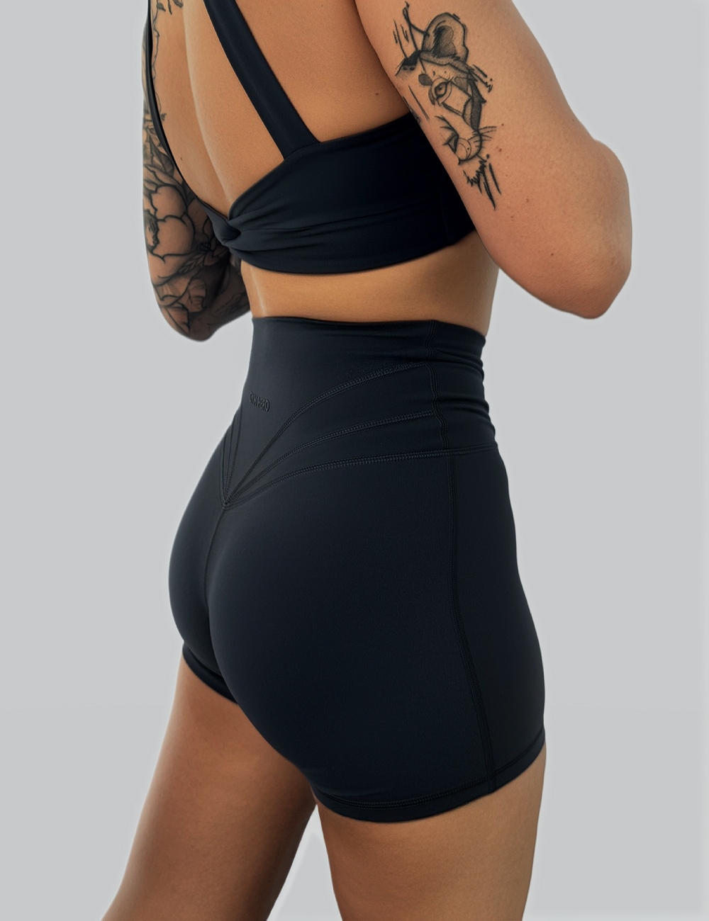 Szorty Sportowe Summer Twist Szare - Gymhero