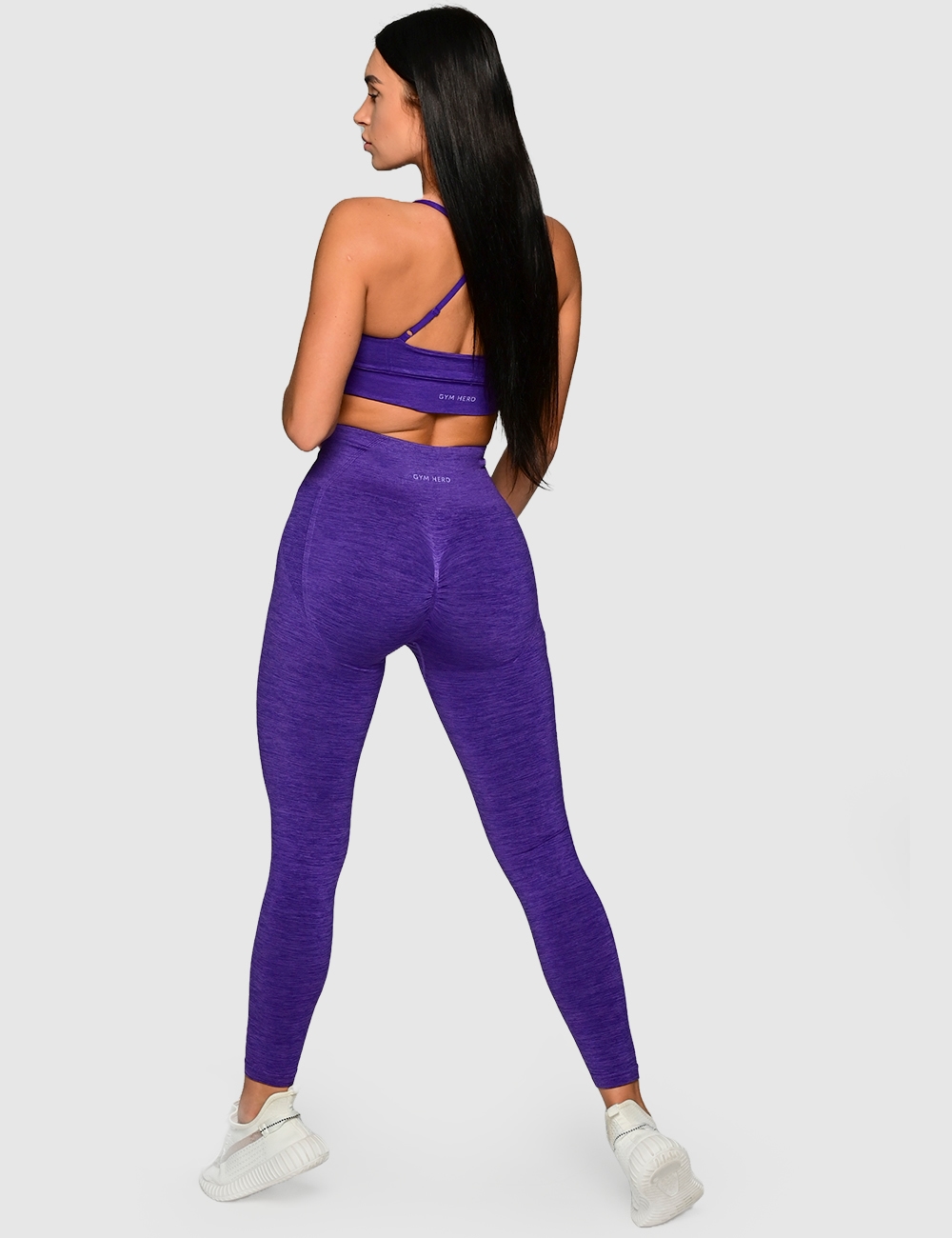 Stanik Sportowy Allure Fit Fioletowy - Gymhero