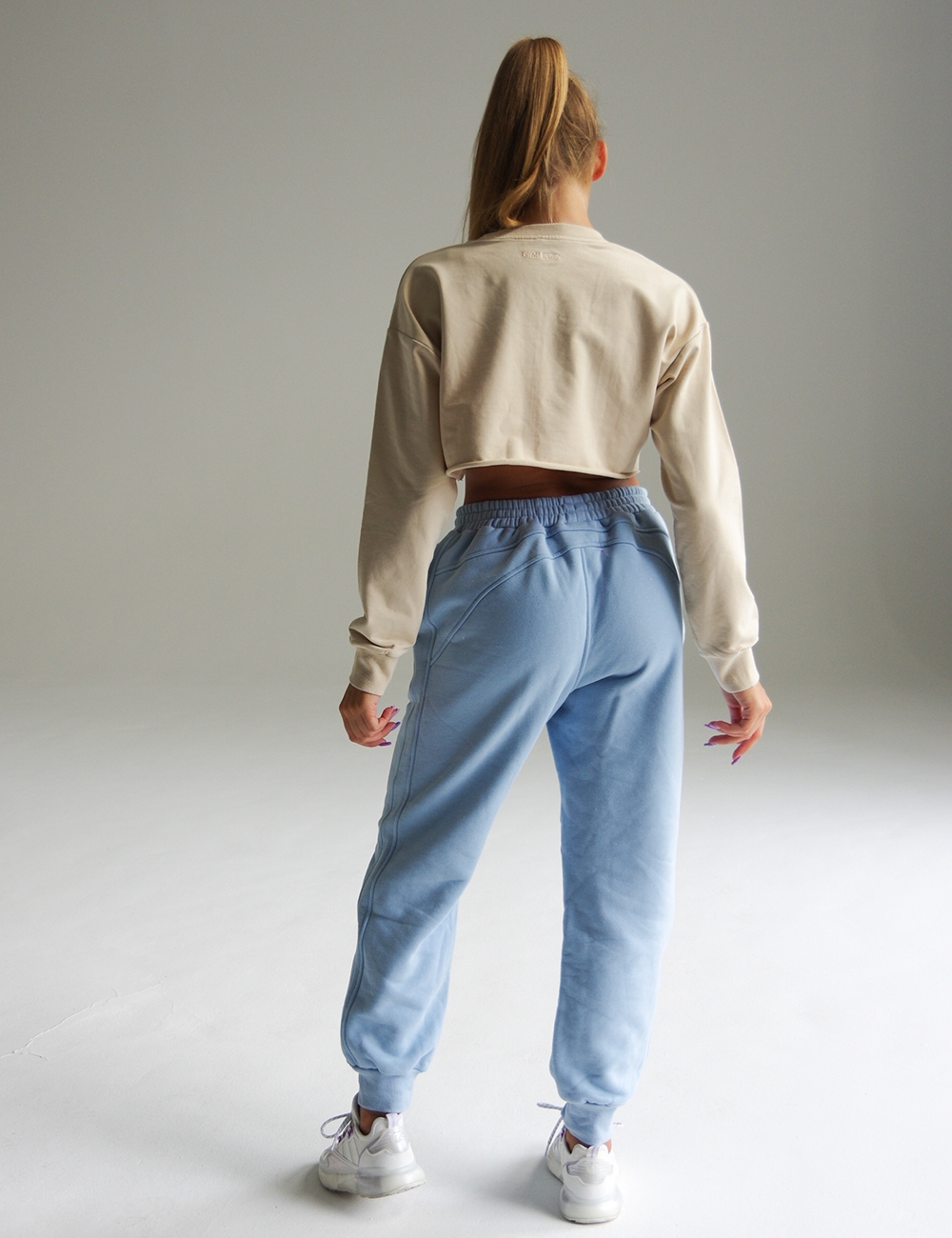 Spodnie dresowe baby blue - Gymhero
