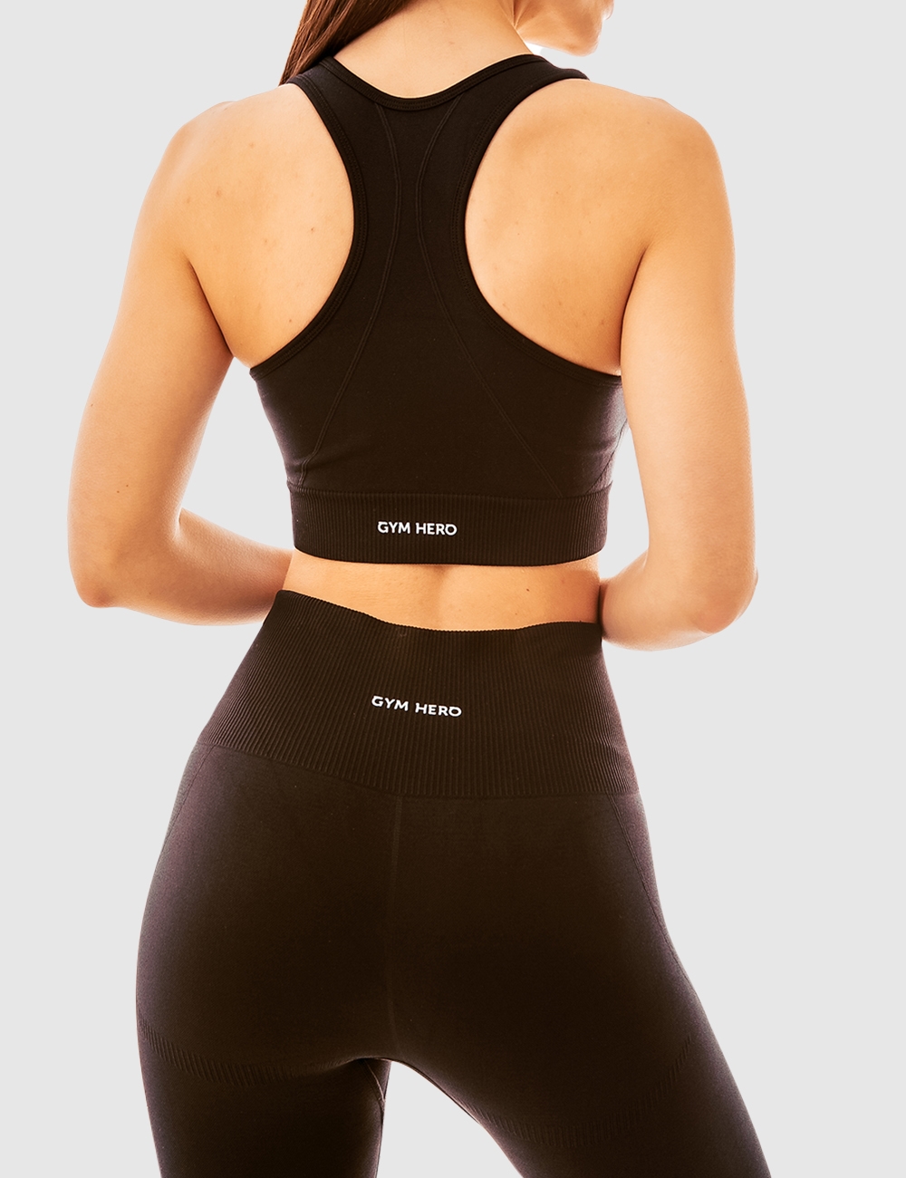 Stanik Sportowy Balance Czarny - Gymhero