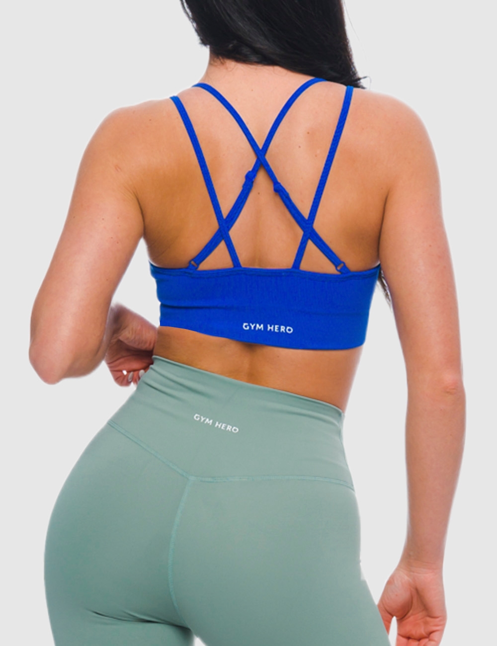 Stanik Sportowy Summer Vibe Cobalt - Gymhero