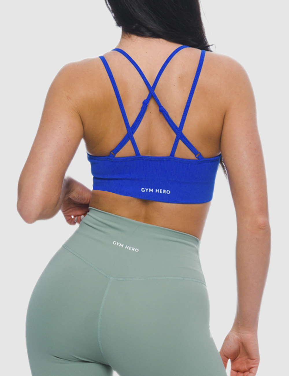 Stanik Sportowy Summer Vibe Cobalt - Gymhero