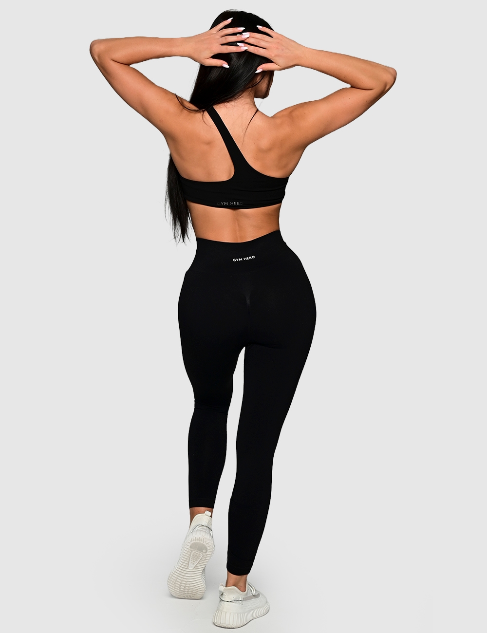 Legginsy sportowe Freedom Czarne - Gymhero