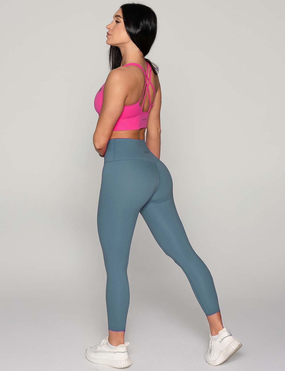Legginsy Sportowe Freedom Morskie - Gymhero