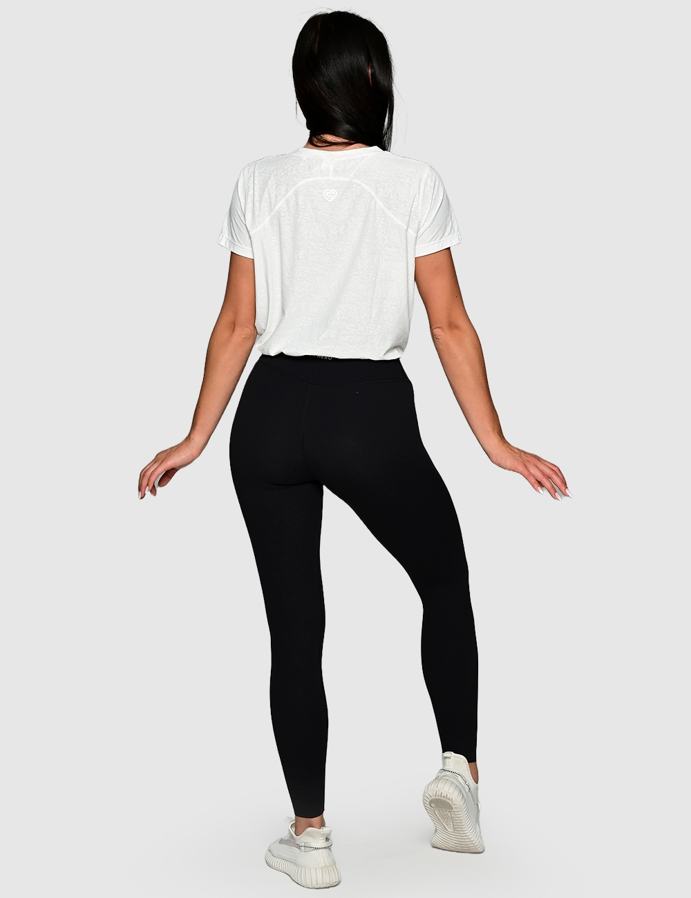 Koszulka Girlish Fit biała - Gymhero
