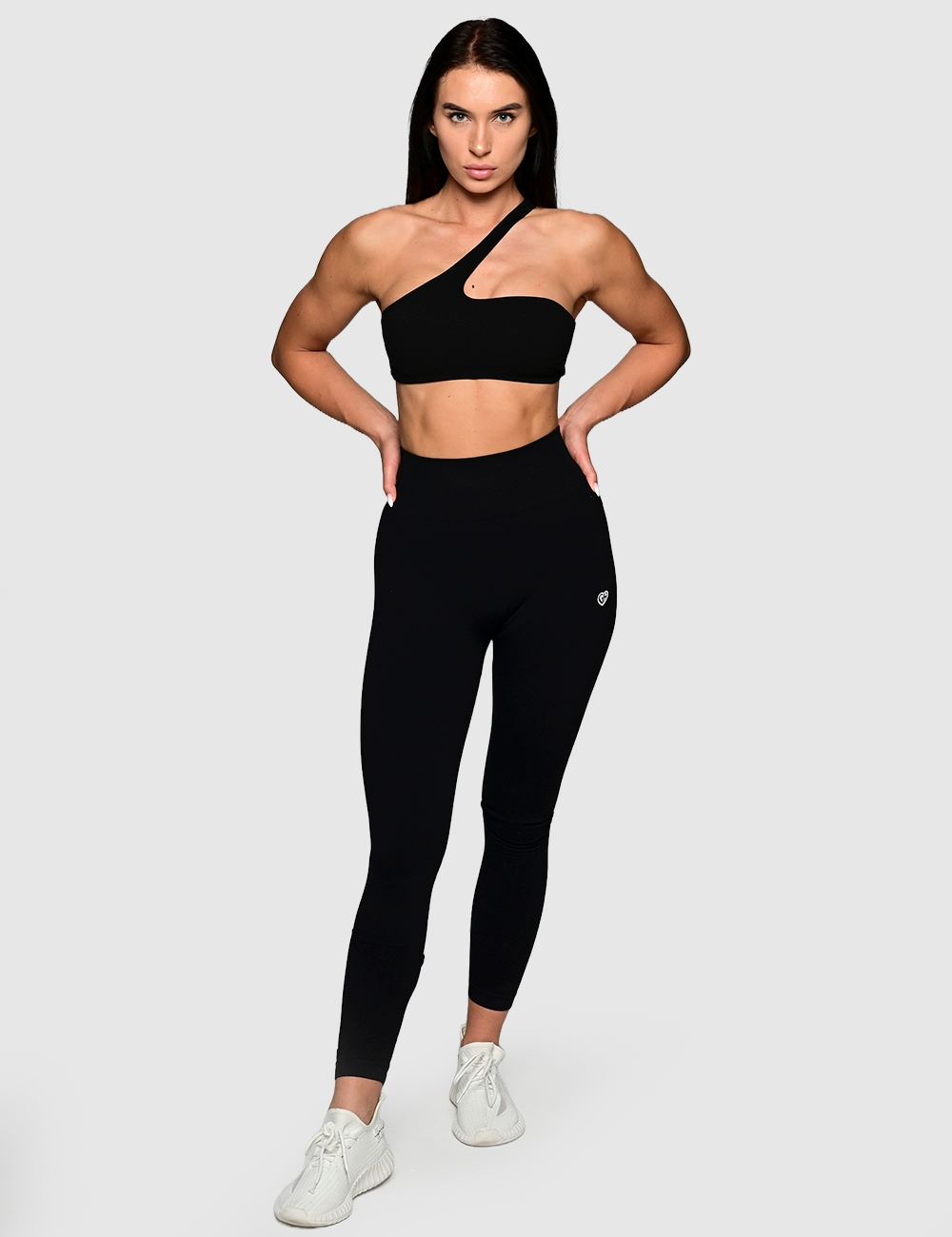 Stanik Sportowy Seductive Fit Czarny  - Gymhero