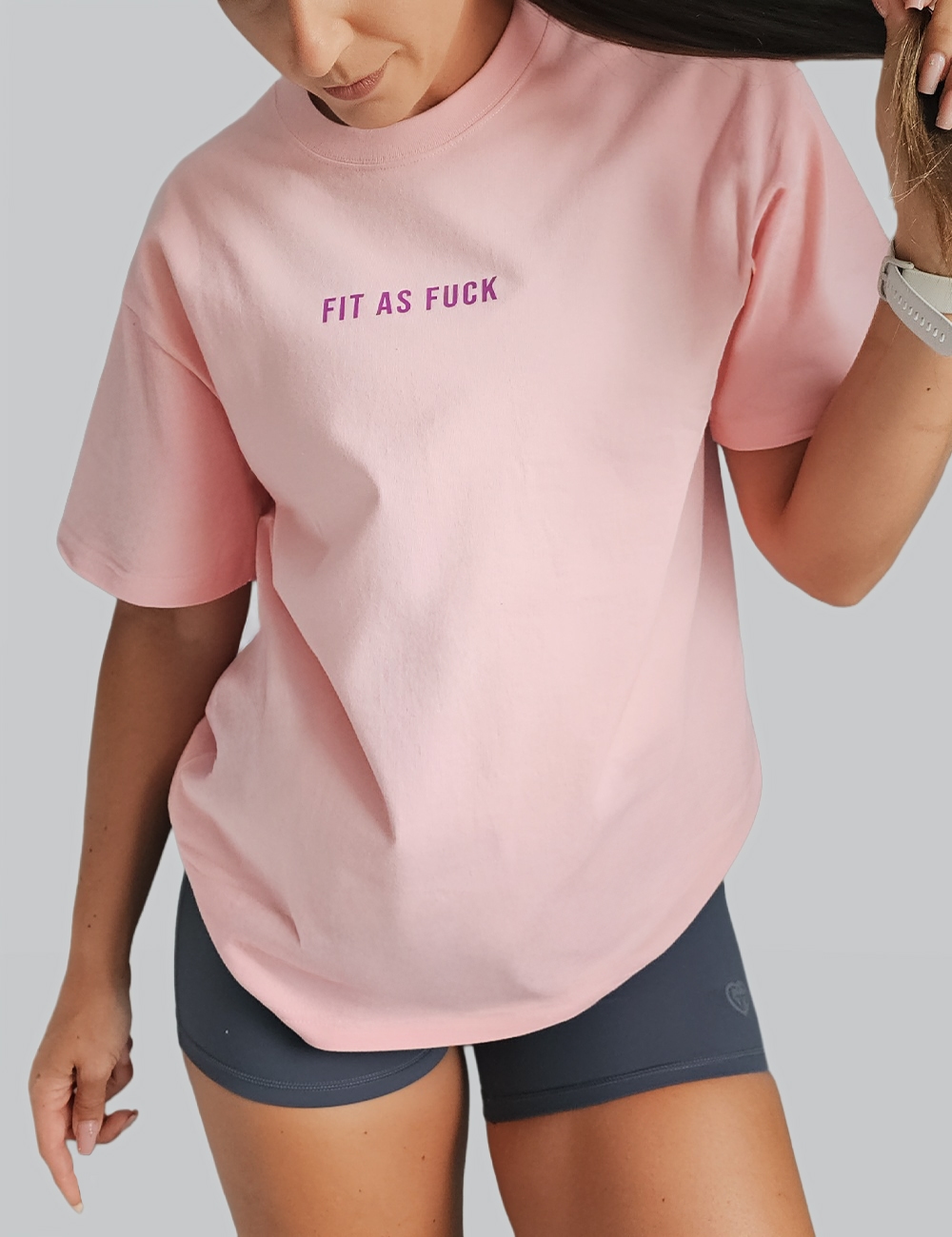 T-Shirt T-Shirt Gym Hero „FIT AS F*CK” - Gymhero