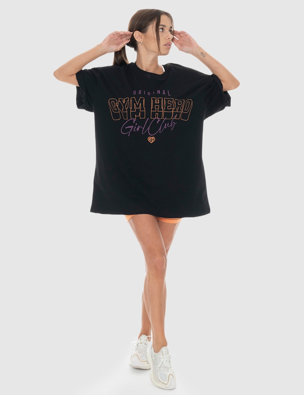 T-Shirt Gym Hero SUMMER 2023 Czarny - Gymhero