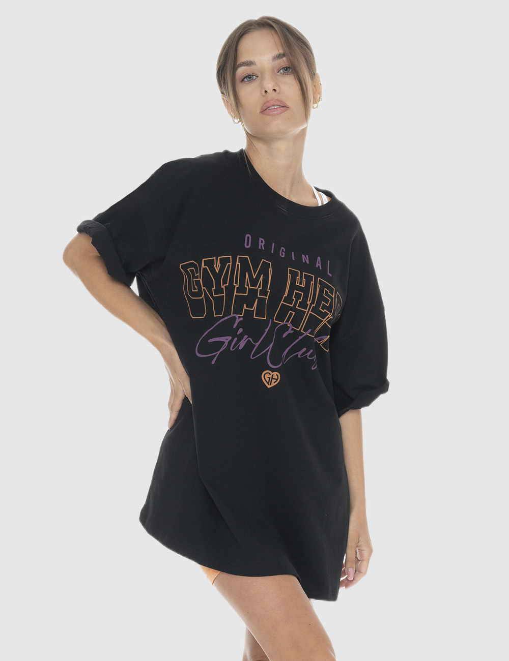 T-Shirt Gym Hero SUMMER 2023 Czarny - Gymhero