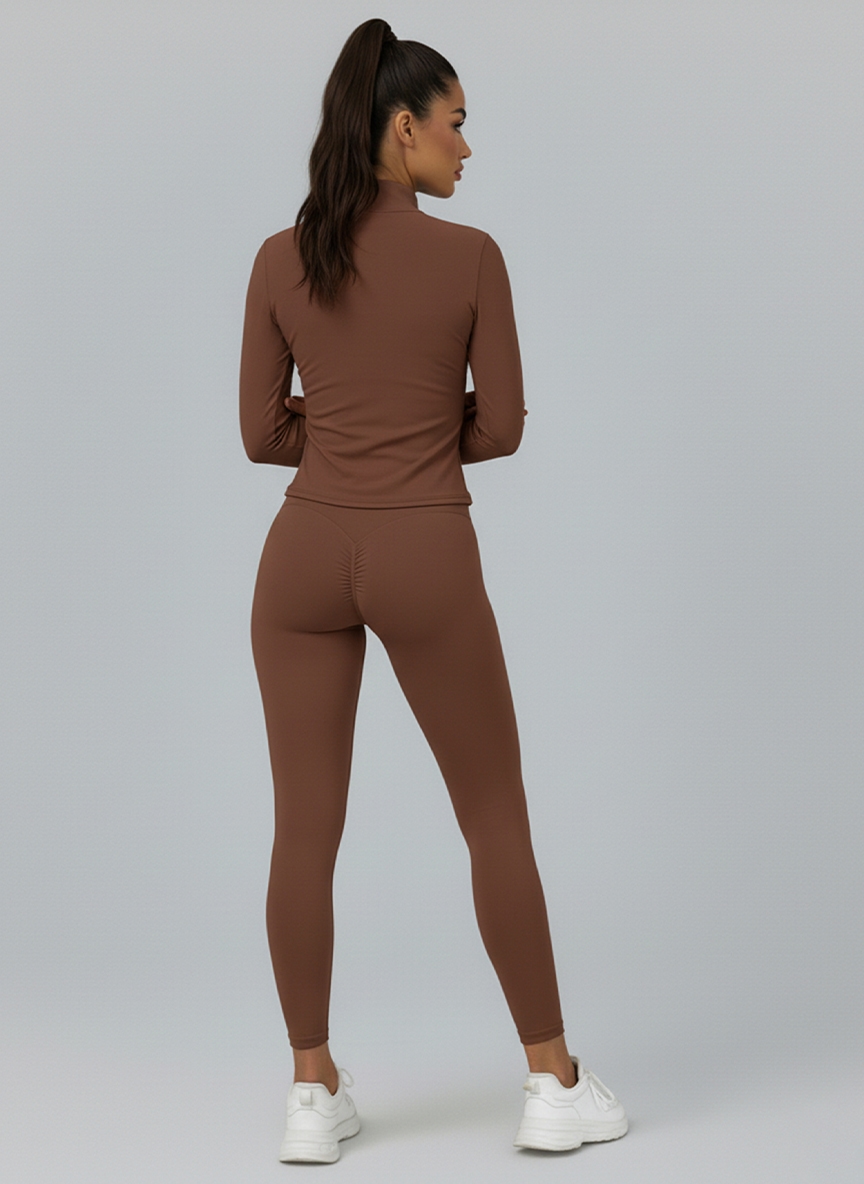 Zestaw Sportowy Flex Flow Mocha - Gymhero